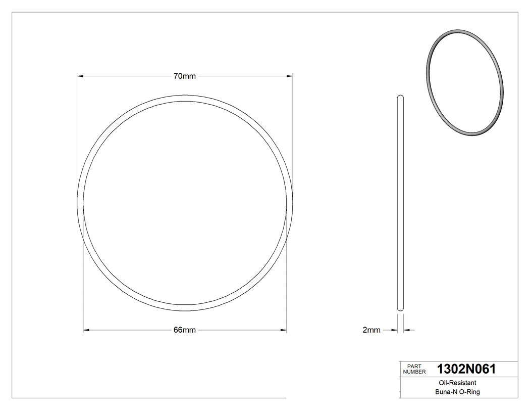 Technical drawing - 1302N061